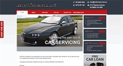 Desktop Screenshot of motorossi.com.au